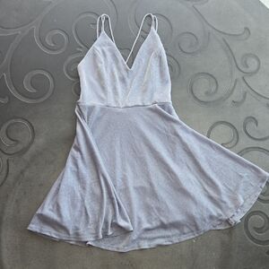 Windsor Shimmering Silver Dress